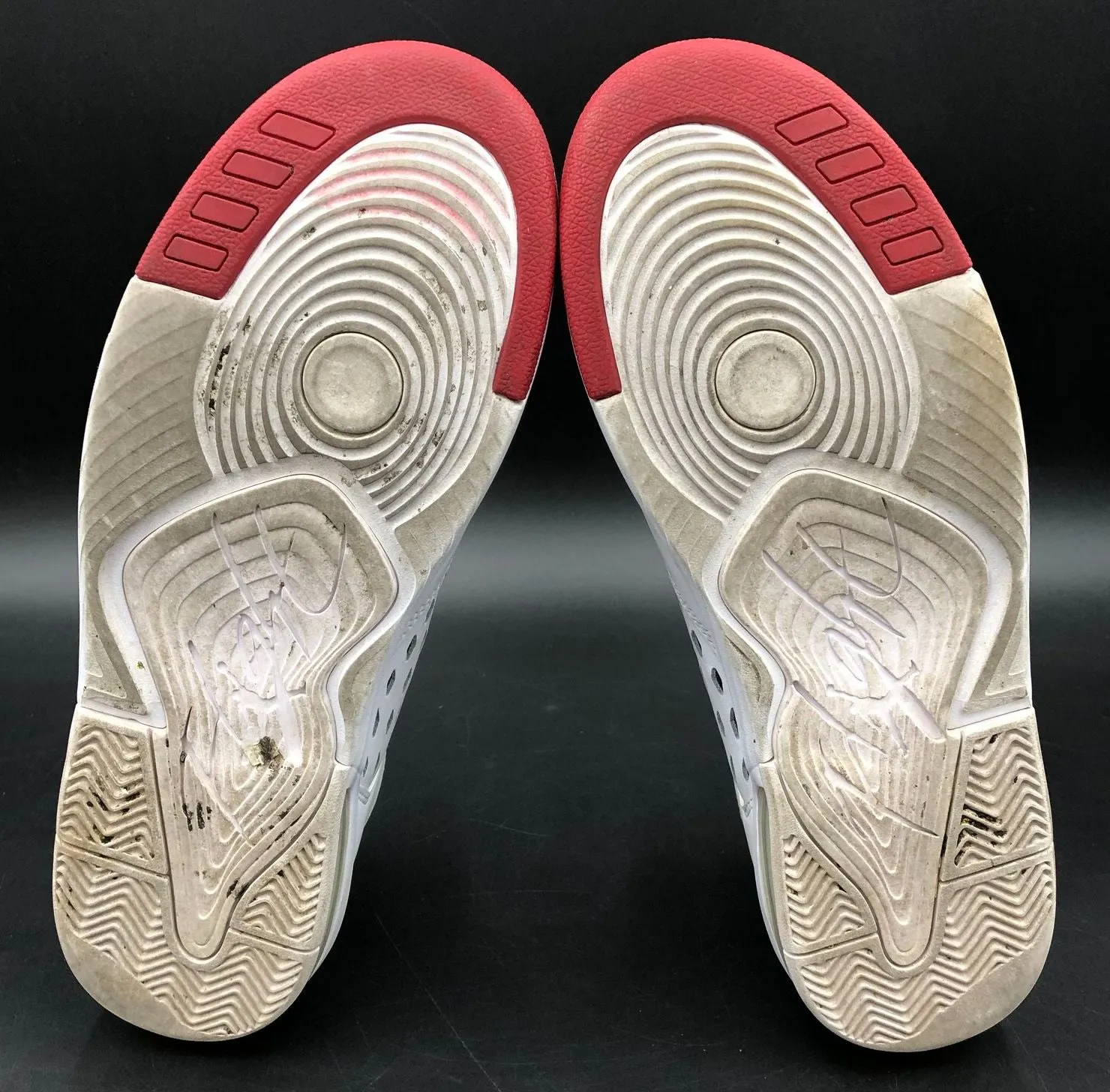Nike Air Jordan Flight Origin 4 Men's 'White Red' Sneakers - Size 11 ( COA)