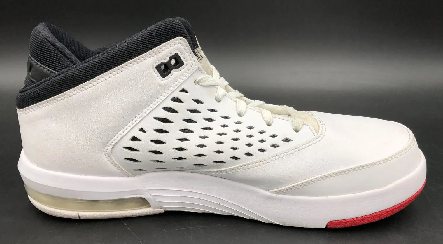 Nike Air Jordan Flight Origin 4 Men's 'White Red' Sneakers - Size 11 ( COA)