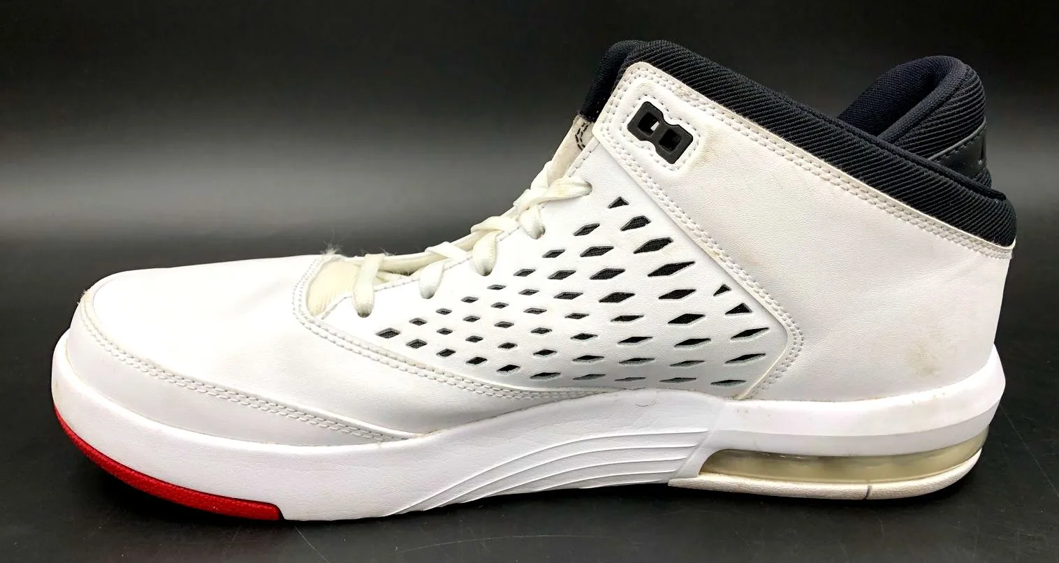 Nike Air Jordan Flight Origin 4 Men's 'White Red' Sneakers - Size 11 ( COA)