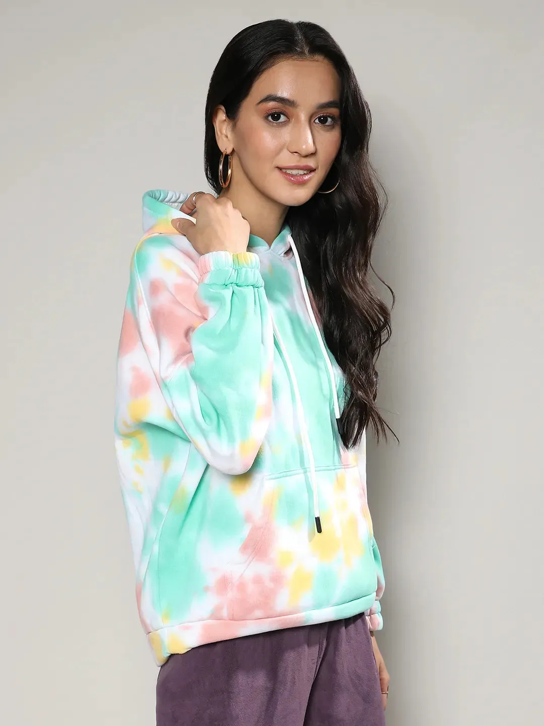 Oversized Tie-Dye Hoodie