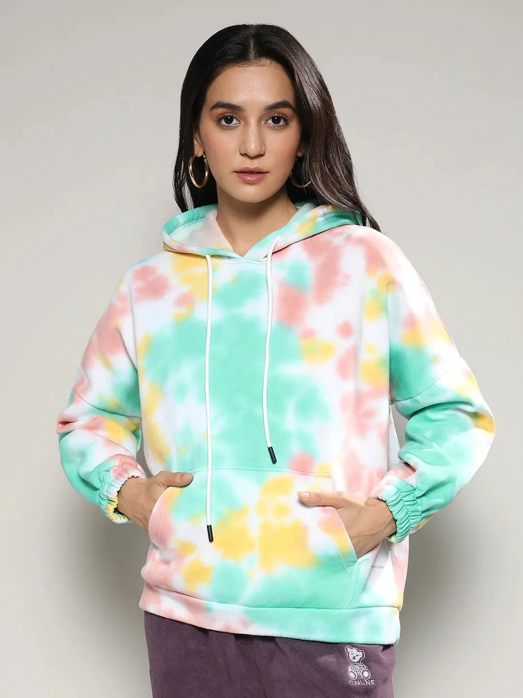 Oversized Tie-Dye Hoodie