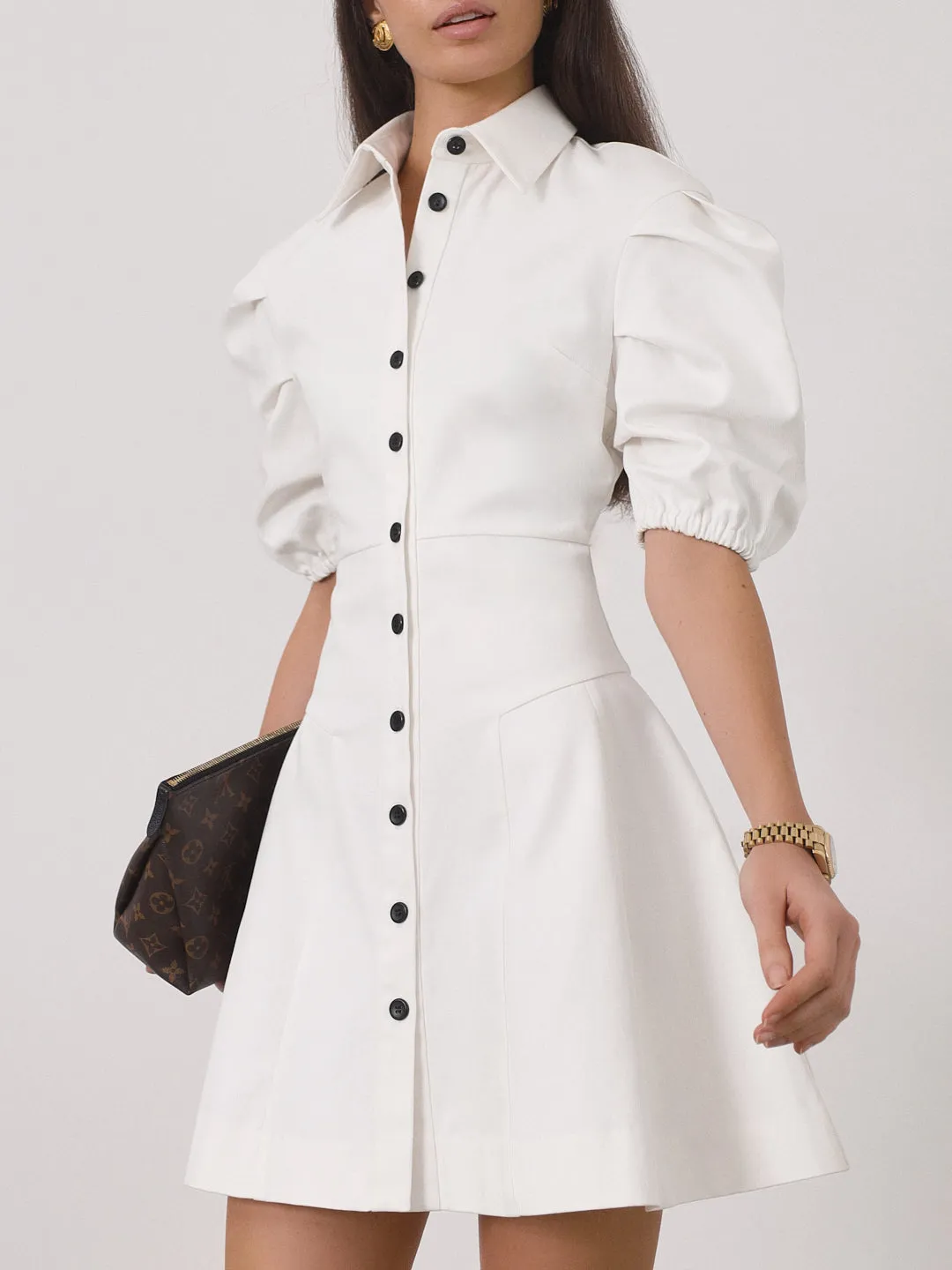 Paloma City Day Dress | Ivory