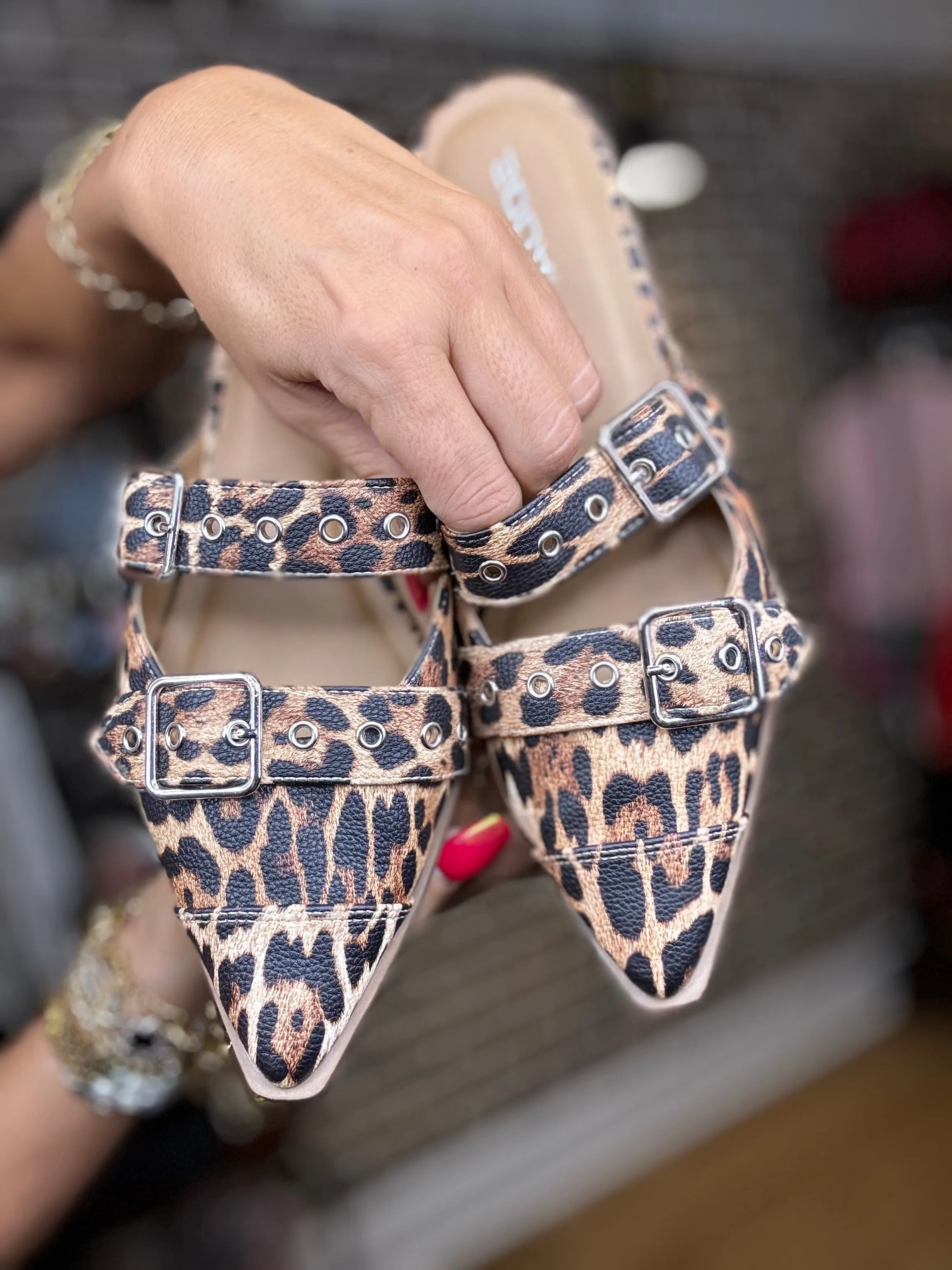 Pointed Closed Toe Flats