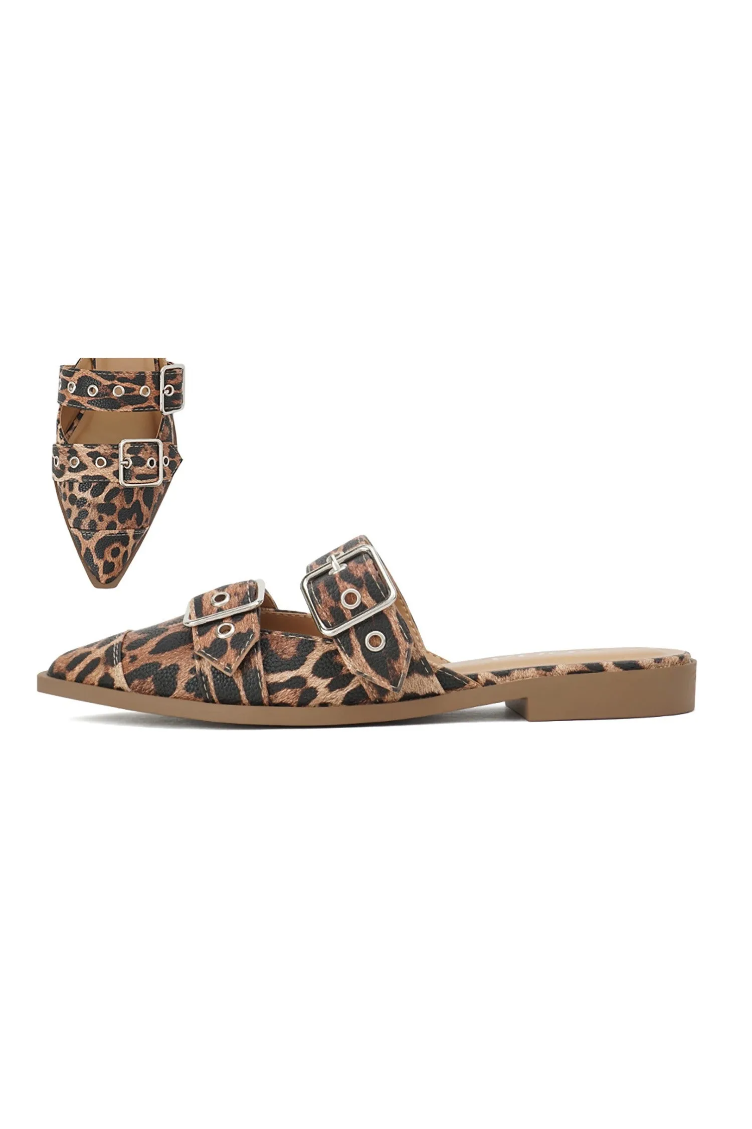 Pointed Closed Toe Flats