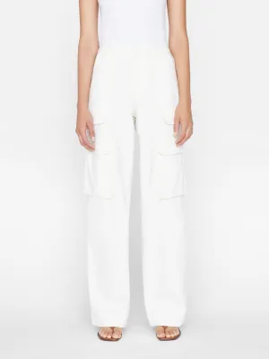 Relaxed Straight Cargo -- Ecru
