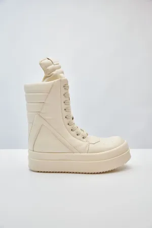 Rick Owens Mega Geobasket in Milk