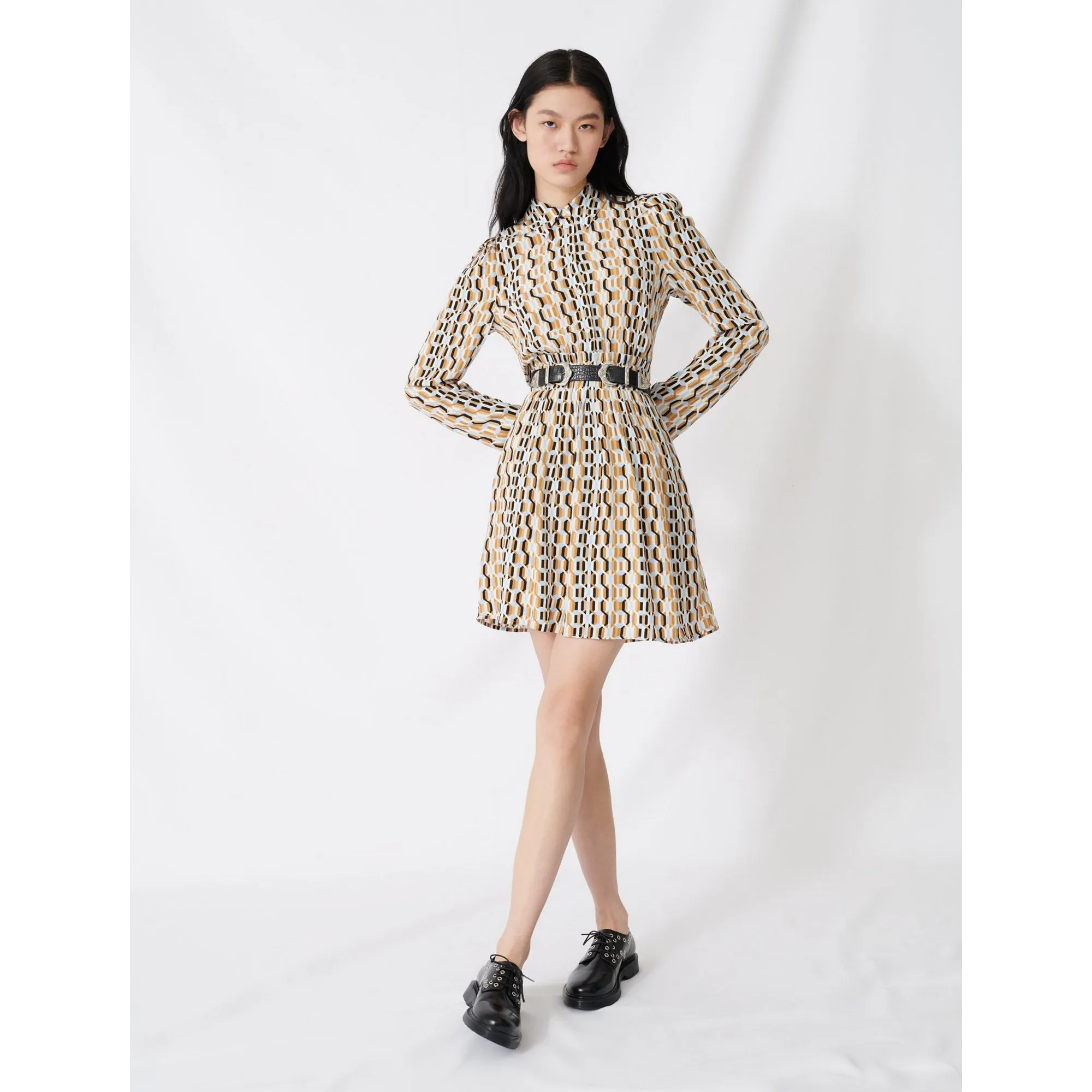 Rikole Dress - Blue Sky