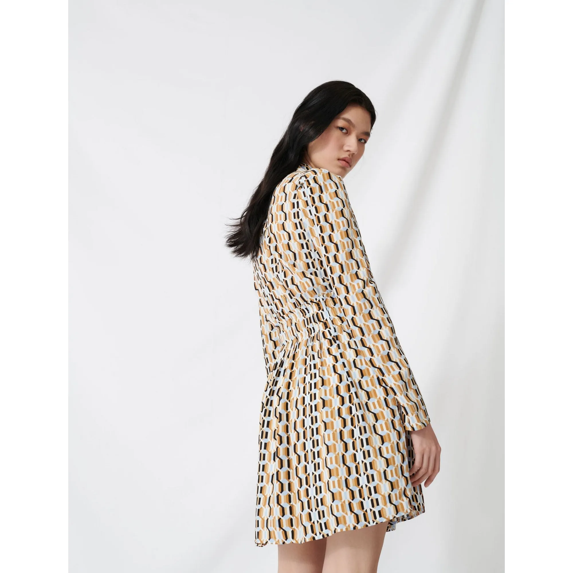 Rikole Dress - Blue Sky