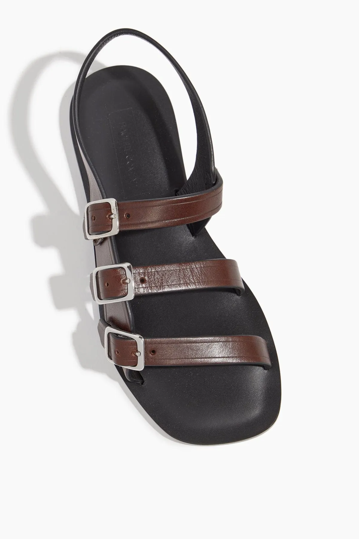Sawyer Sandal in Dark Brown