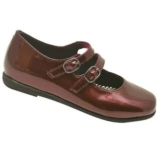 Shara Burgundy Shoe