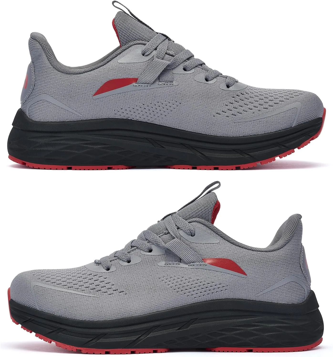 Slow Man Wide Toe Box Mens Walking Sneakers Wide Width Running Shoes Gym Workout Tennis Shoes for Wide Feet