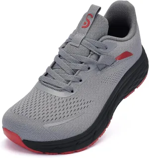 Slow Man Wide Toe Box Mens Walking Sneakers Wide Width Running Shoes Gym Workout Tennis Shoes for Wide Feet