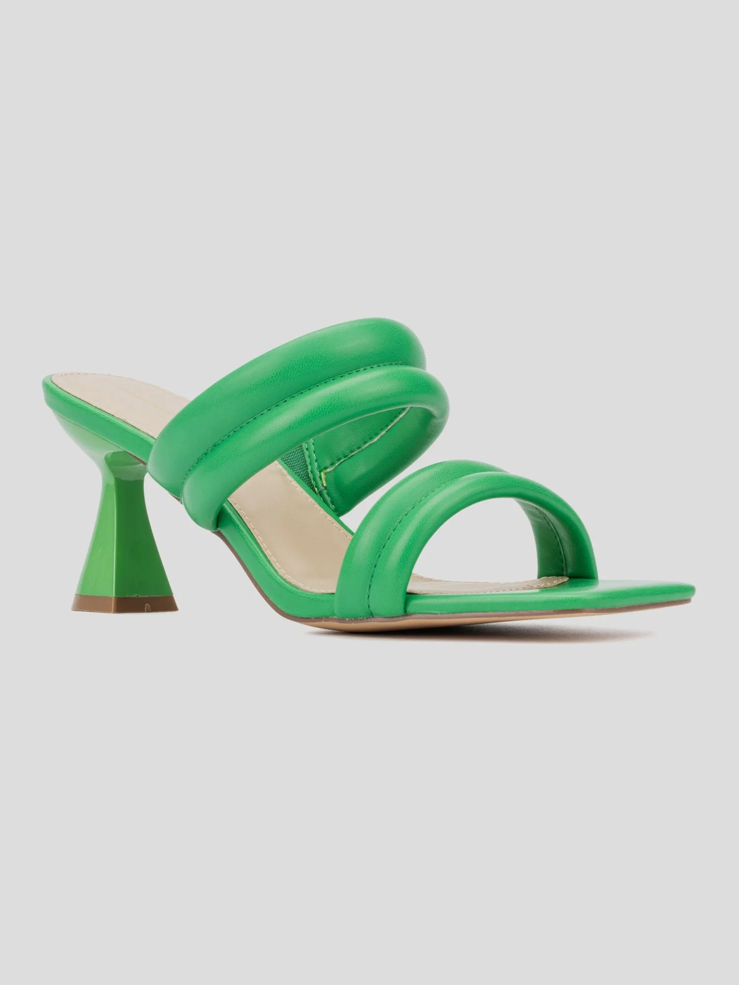 Sophia Wide Width Strappy Slip-on Heels