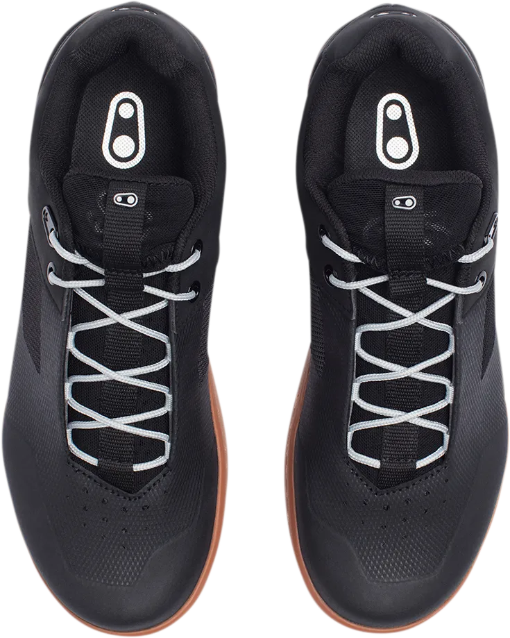 Stamp Lace Shoes - Black/Silver - US 10.5