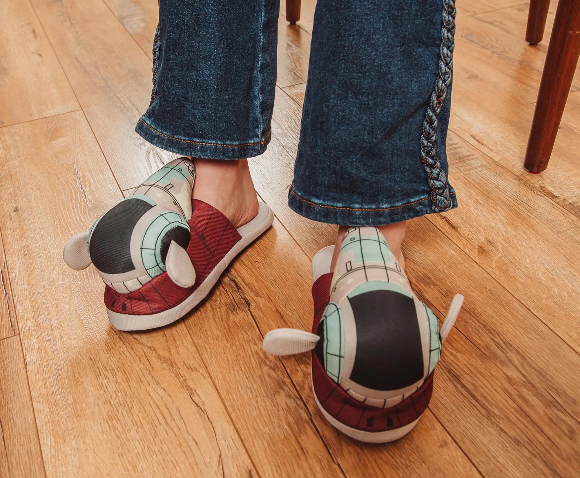 Star Wars Boba Fett Firespray Gunship Unisex Slippers for Adults