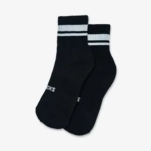 Superkicks | CREW SOCKS  { BLACK