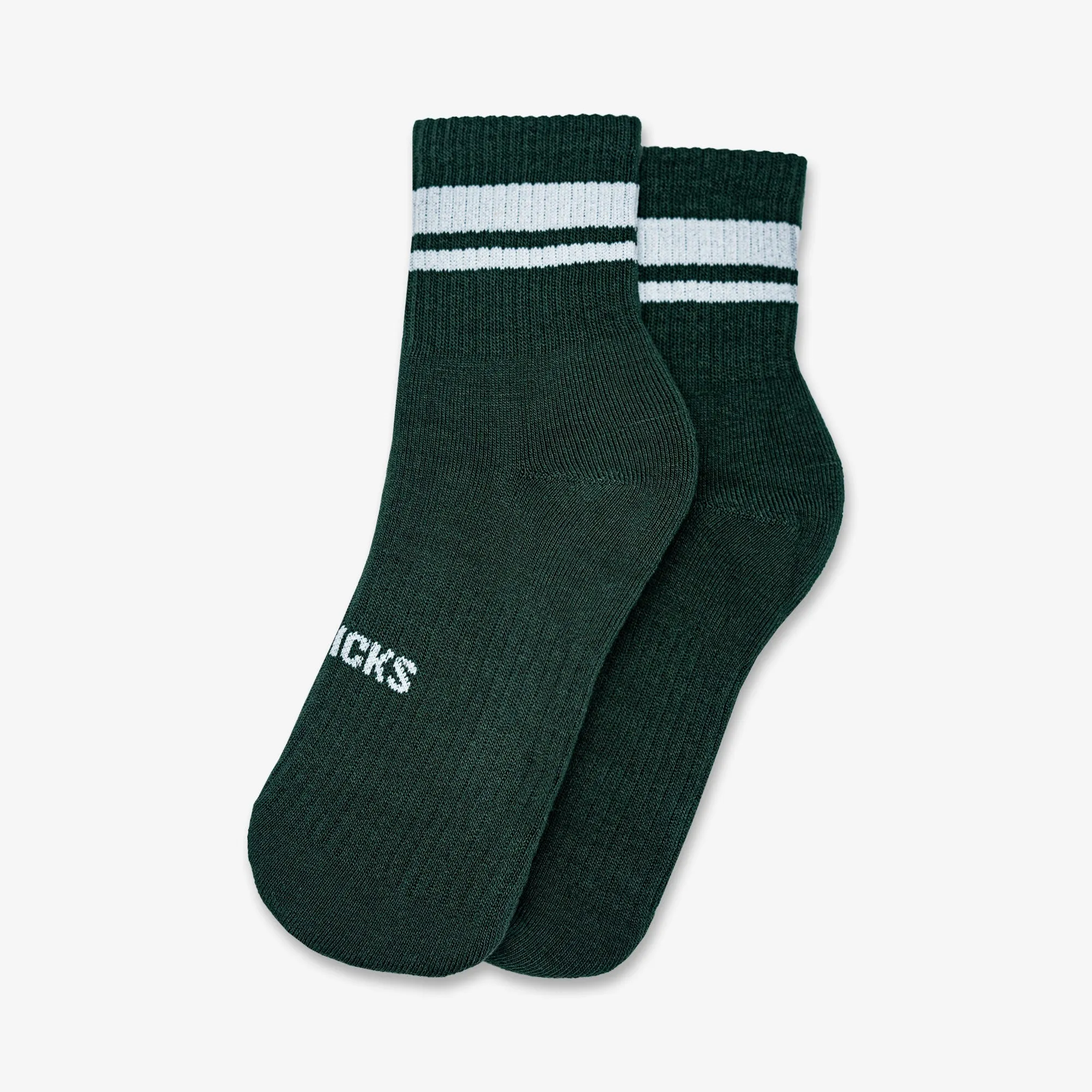 Superkicks | CREW SOCKS  { GREEN