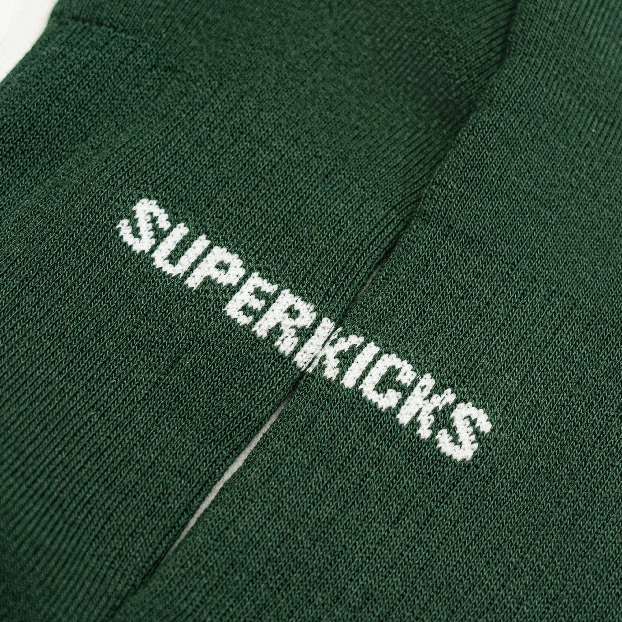 Superkicks | CREW SOCKS  { PURPLE/GREEN/BLUE