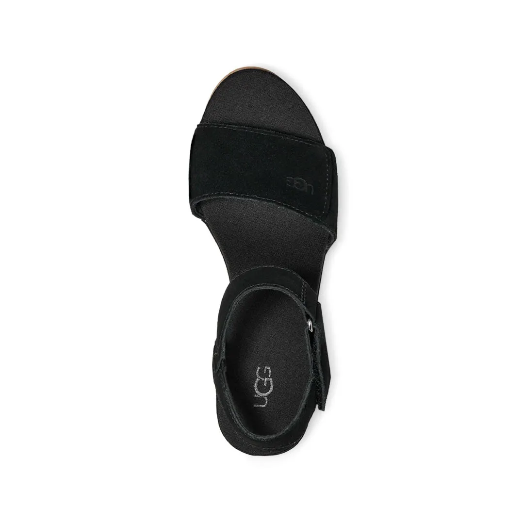 UGG® - Women's Ileana Strap Wedge Sandals (1136778-BLK)