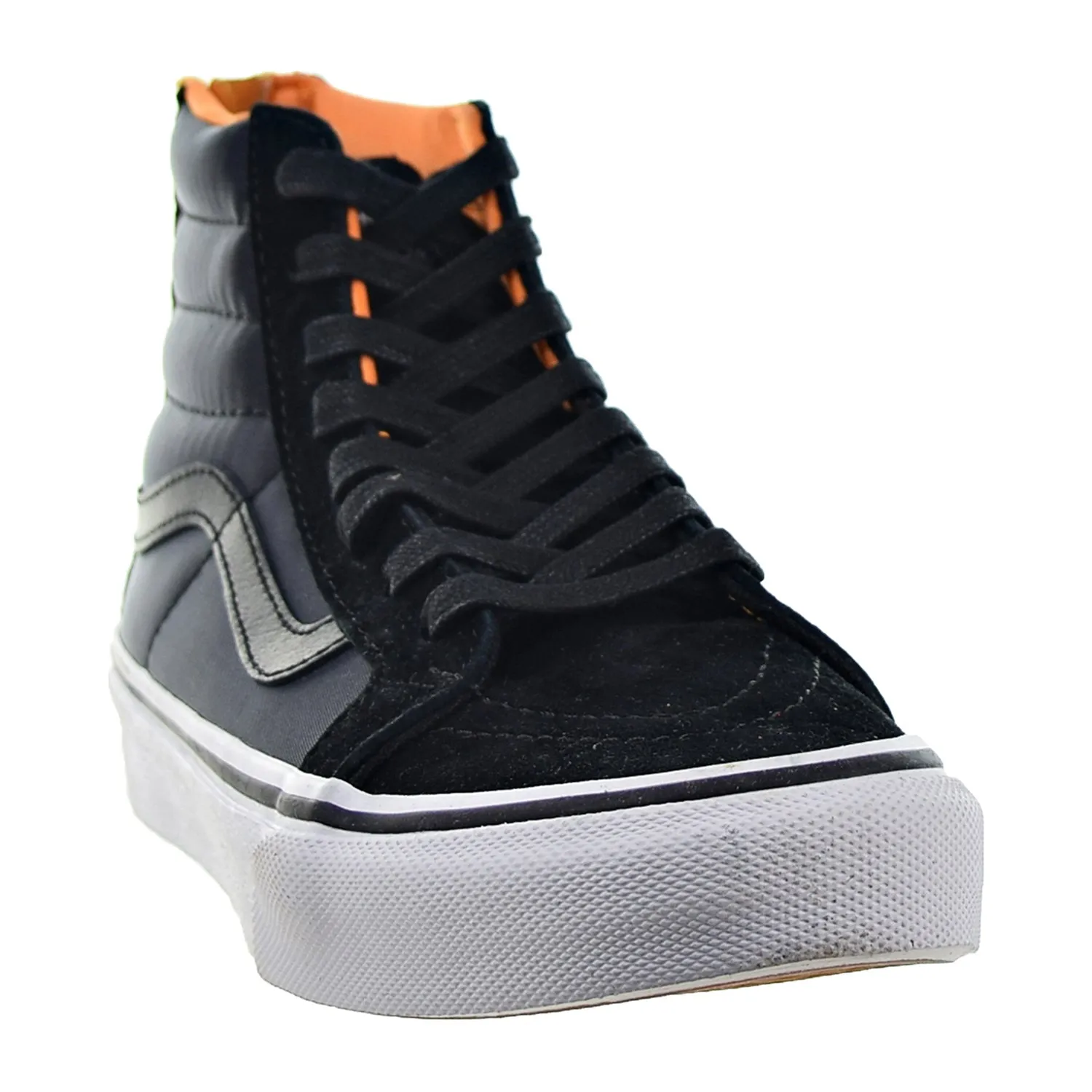 Vans Sk8-Hi Slim Zip Boom Boom Men's Shoes Black-True White