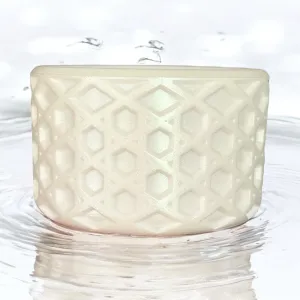 White Shimmer | Waffle | Silicone Boot