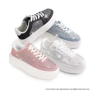 Women's  Rhinestone Sneakers -MARSEL1