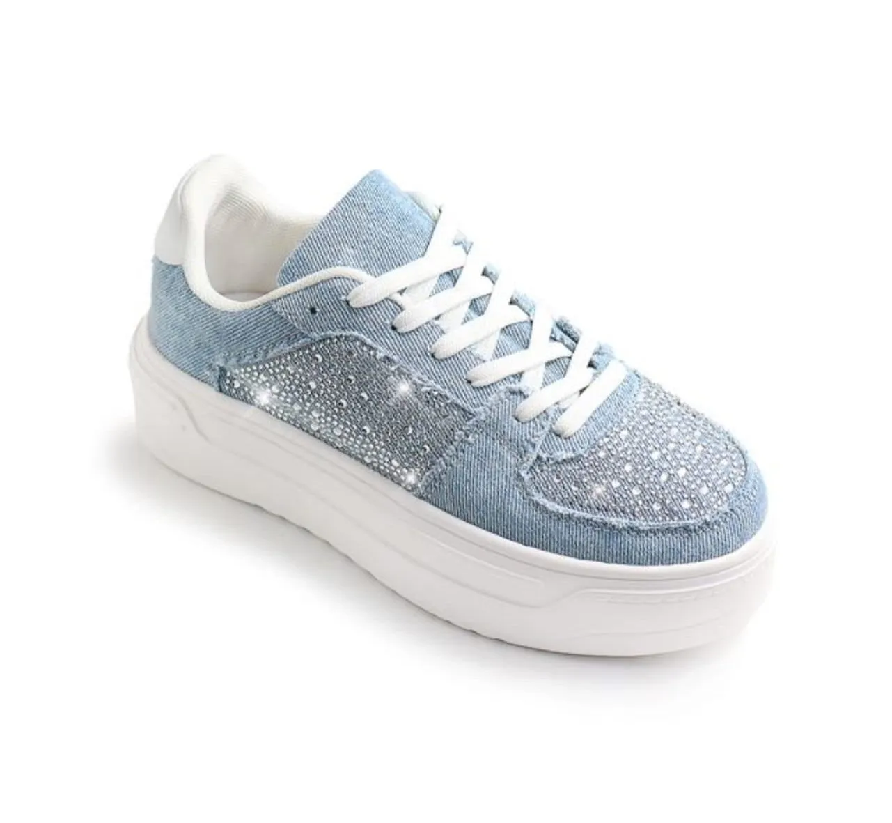 Women's  Rhinestone Sneakers -MARSEL1