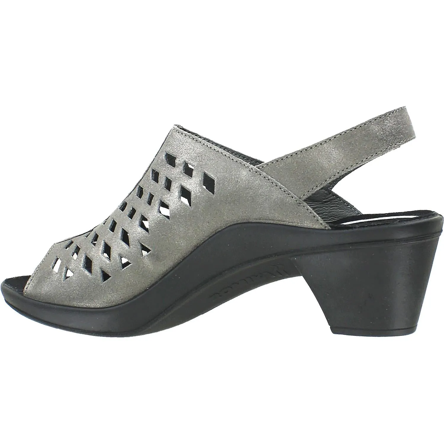 Women's Romika Mokassetta 334 Taupe Metallic Leather
