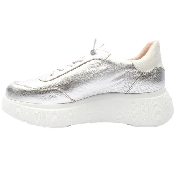 Wonders silver /coral Trainers A3625