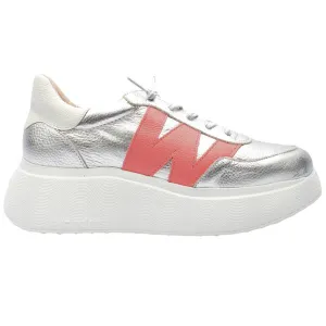 Wonders silver /coral Trainers A3625