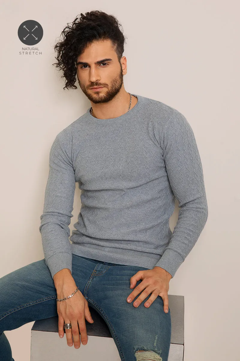 Zappy Grey Sweater