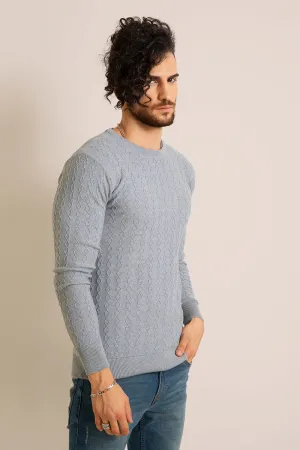 Zappy Grey Sweater