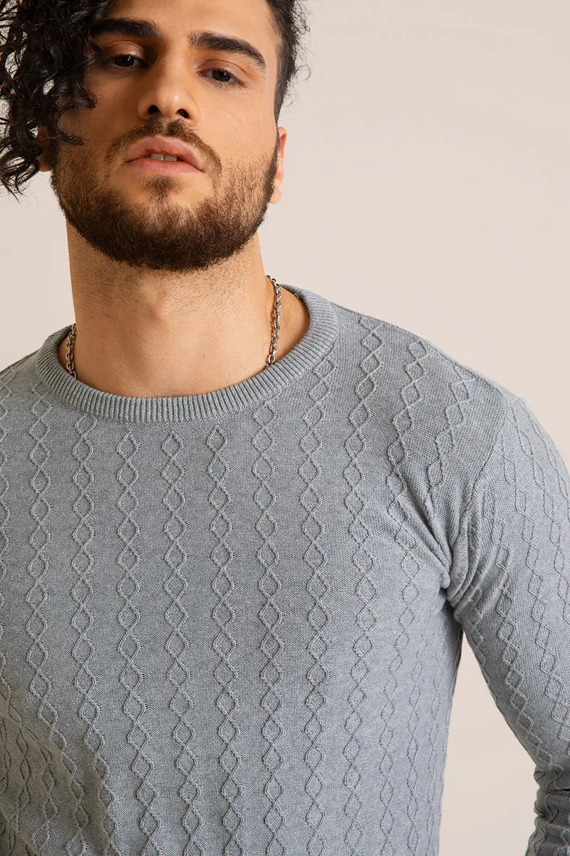 Zappy Grey Sweater
